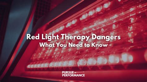 dangers of light therapy.